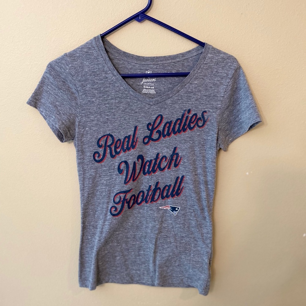 NFL Real Ladies Watch Football Patriots t-Shirt